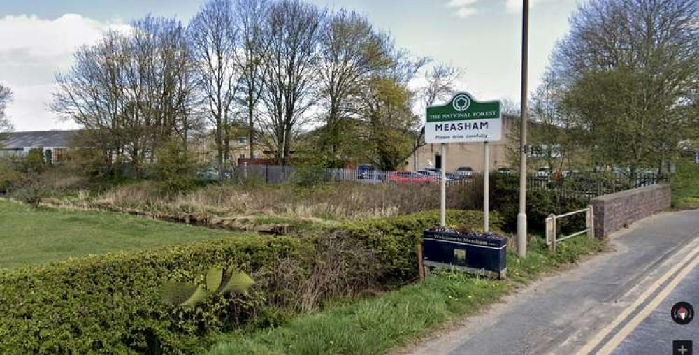 The River Mease at Measham. Photo: Instantstreetview.com