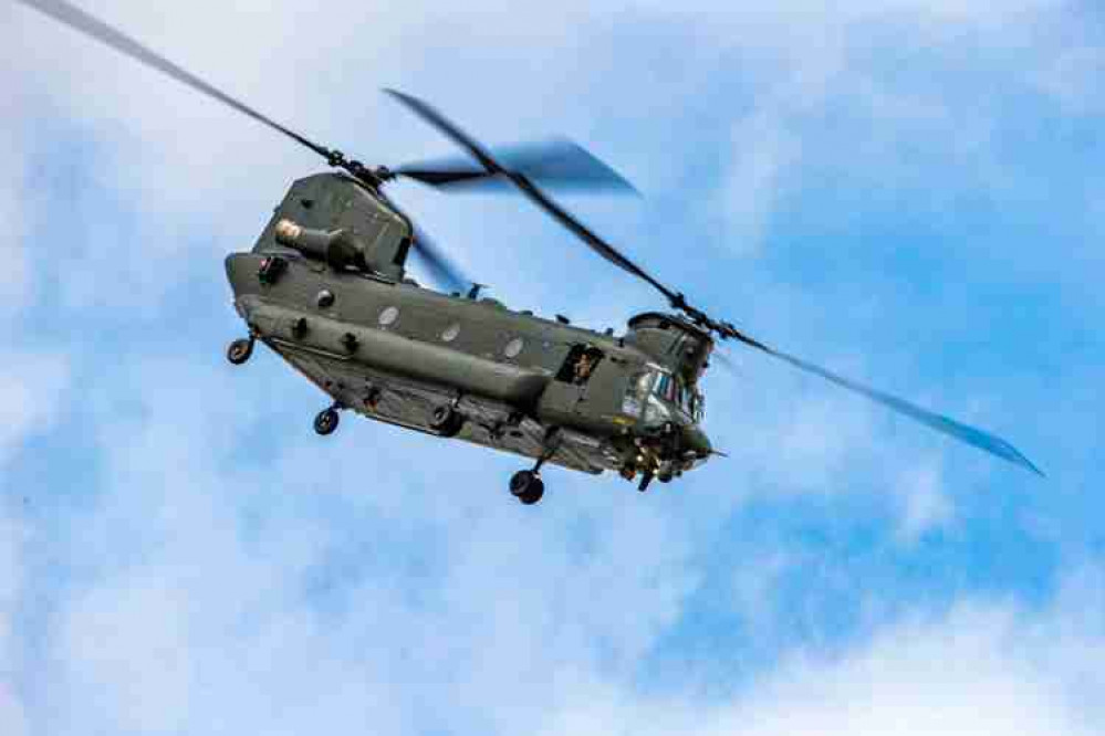 An RAF Chinook