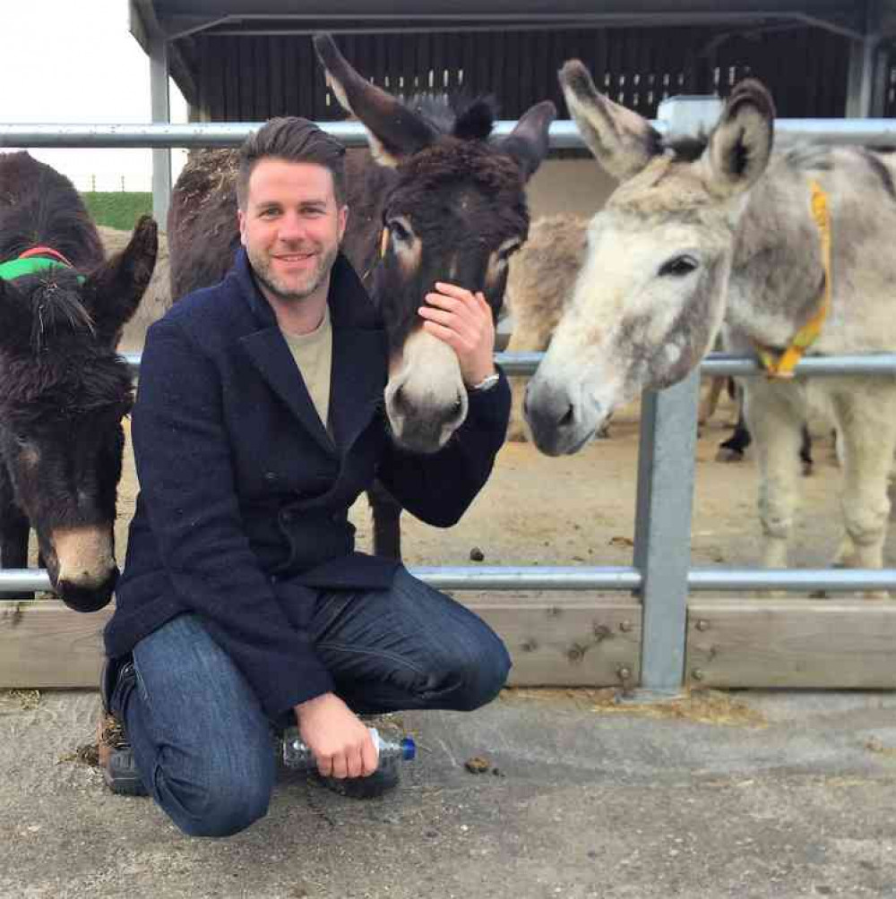 James Greenwood at The Donkey Sanctuary