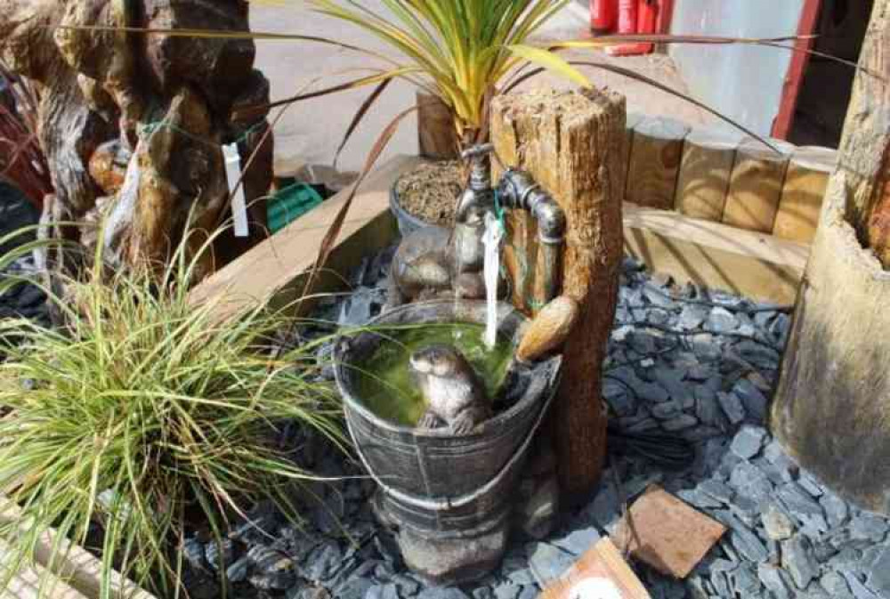 A water feature available from Kings Garden & Leisure.