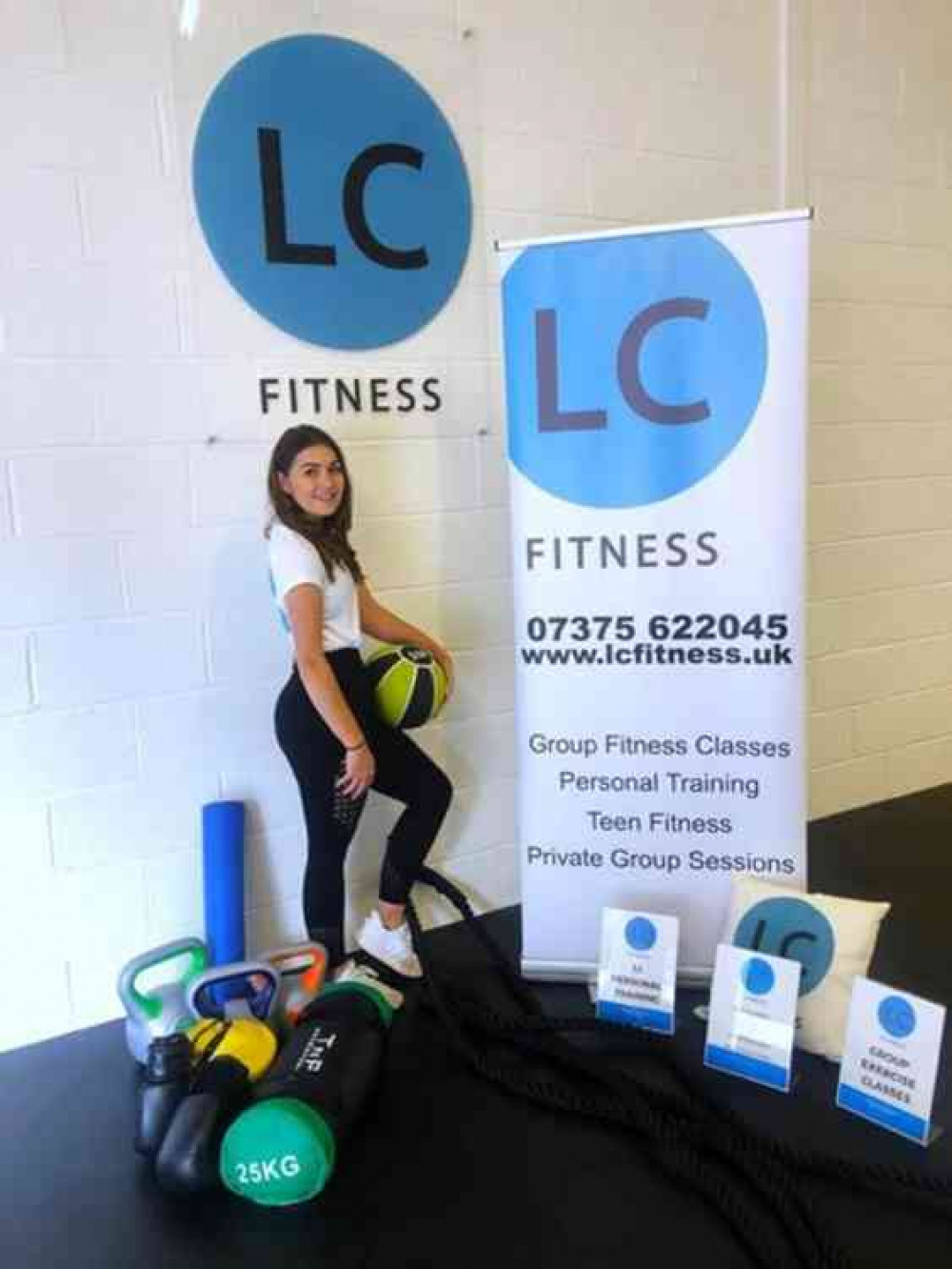 Lauren Clapp grew up in the town and until now has hosted fitness classes at Bike Sidmouth.