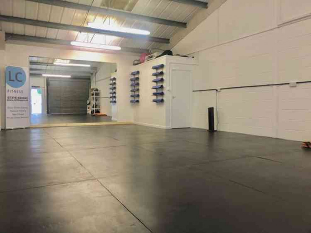 LC Fitness' new studio.