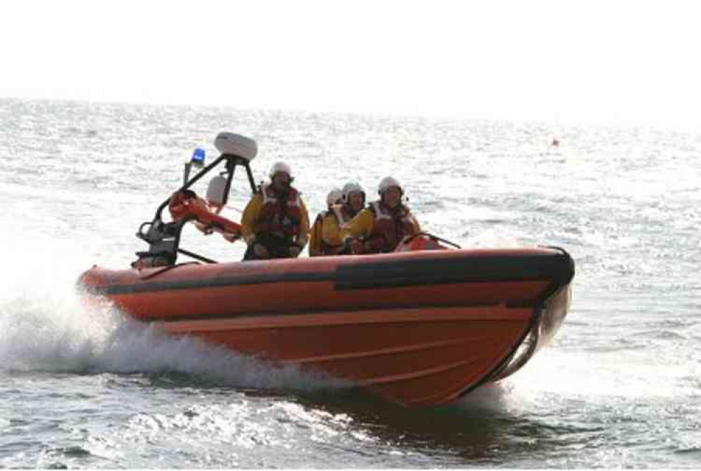 The Sidmouth Lifeboat is an Arctic 24 self righting Rigid Inflatable Inshore lifeboat.