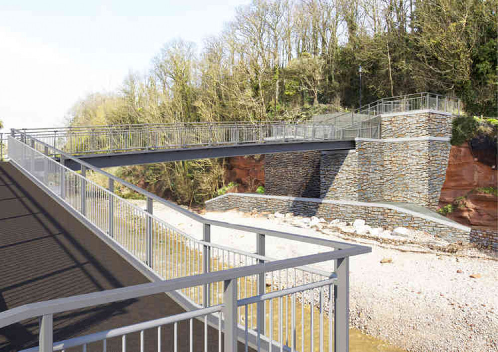 An artist's impression of the bridge. Picture courtesy of DCC.