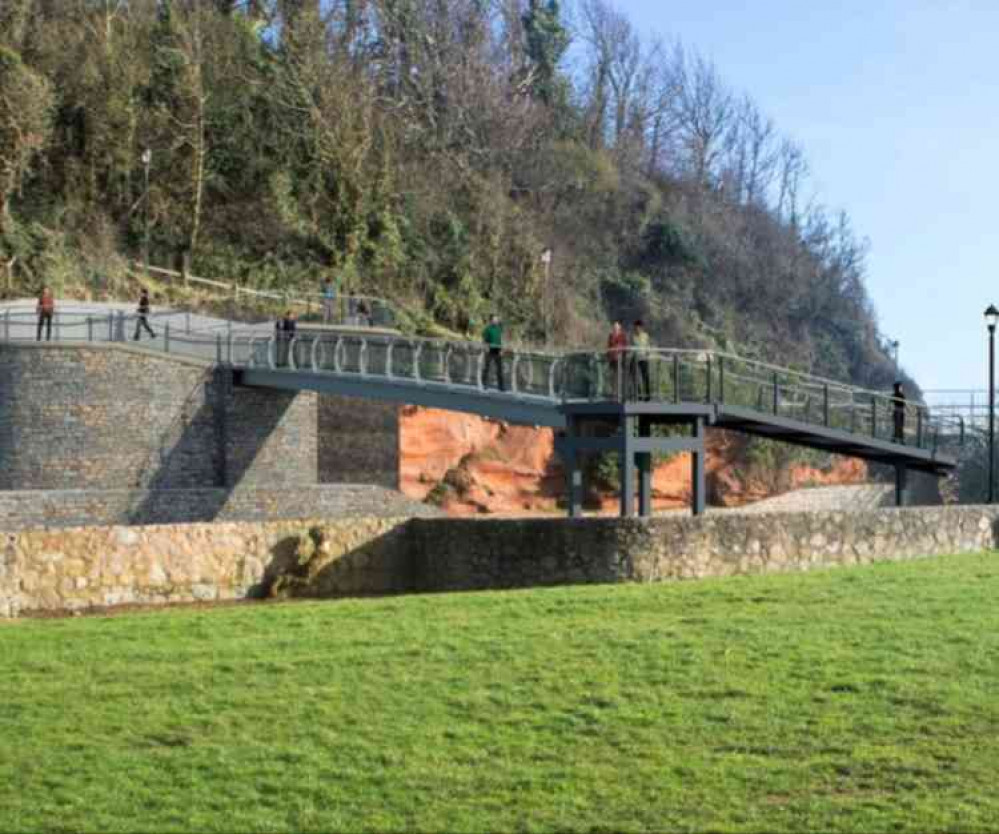 An artist's impression of the bridge. Picture courtesy of DCC.