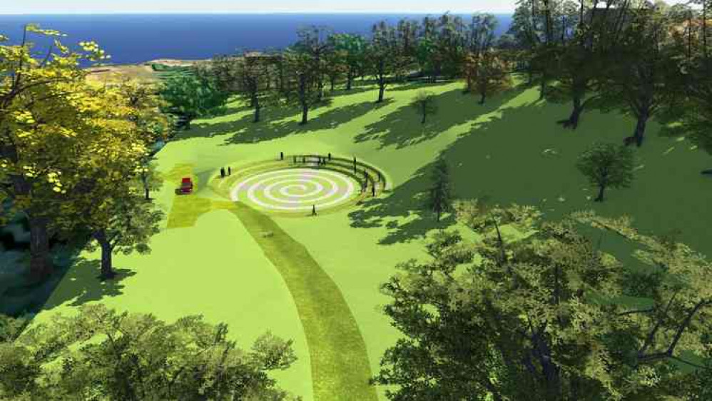 Proposed flood alleviation scheme at The Knowle. Picture courtesy of DCC. Proposed flood alleviation scheme at The Knowle. Picture courtesy of DCC.