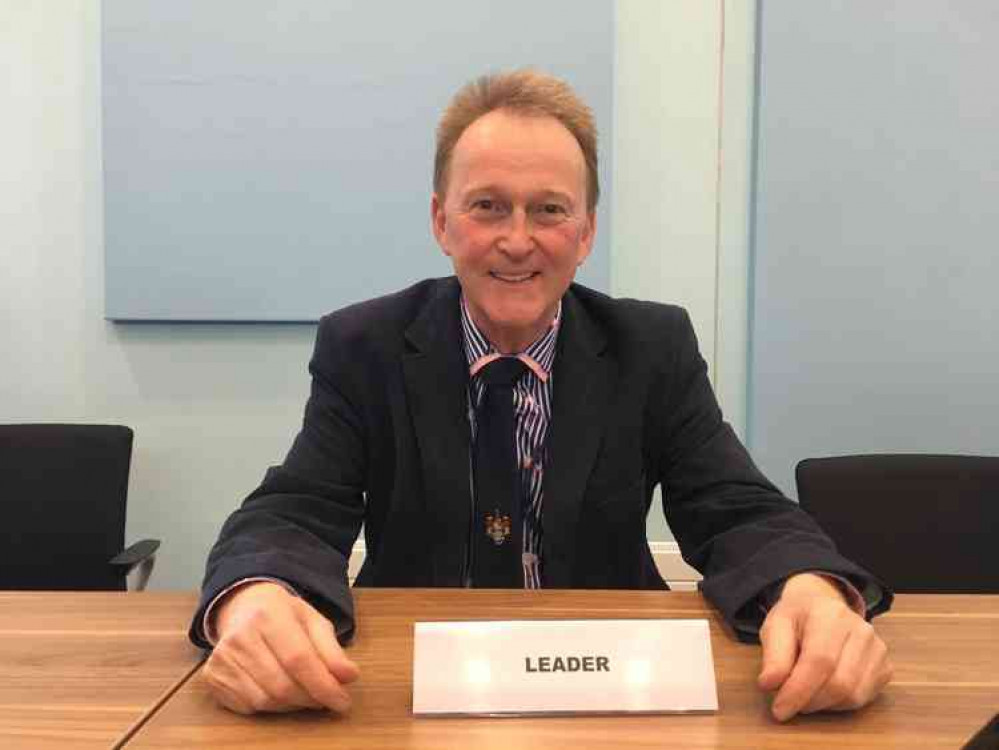 Council leader Ben Ingham Council leader Ben Ingham