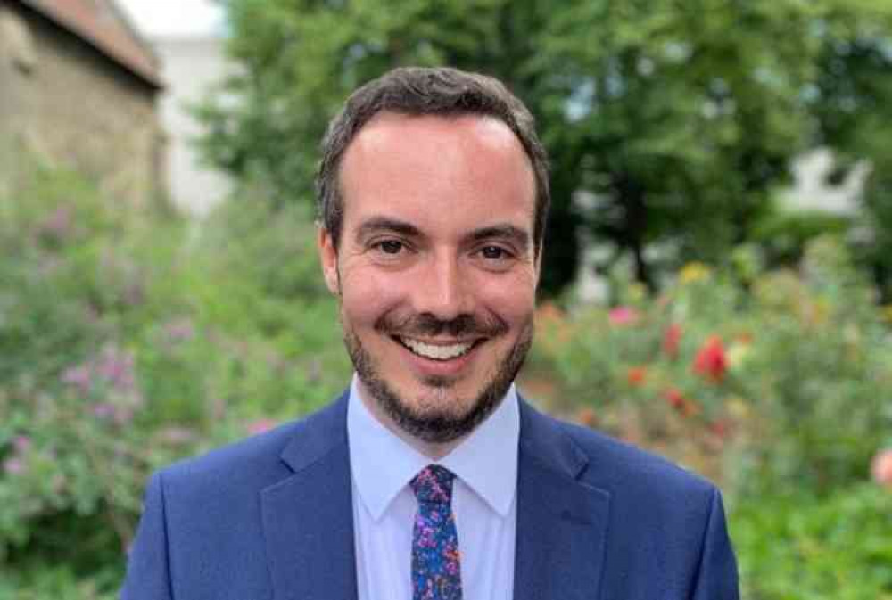 East Devon's new MP, Conservative Simon Jupp. Picture courtesy of East Devon Conservative Association.