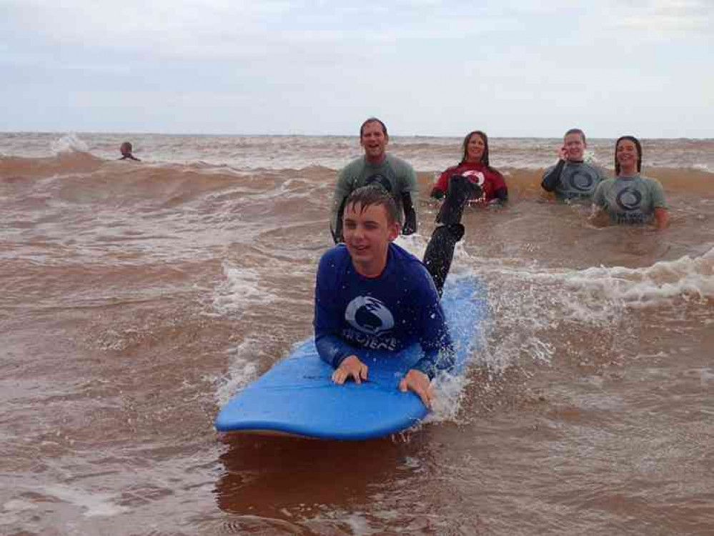 Picture courtesy of The Wave Project. Picture courtesy of The Wave Project.
