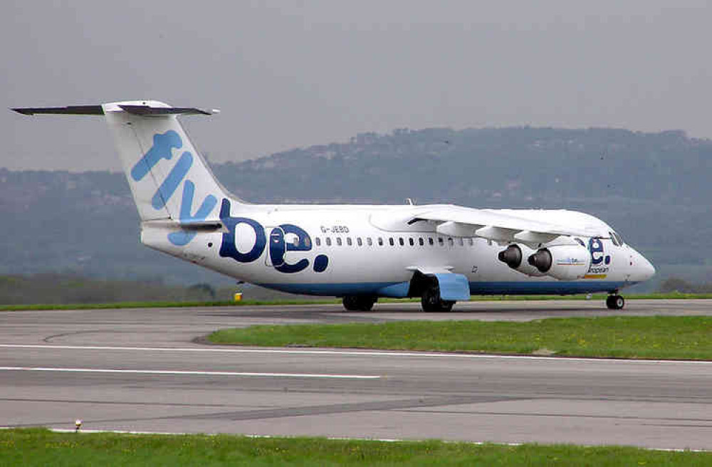 A Flybe plane. Image courtesy of Arpingstone.