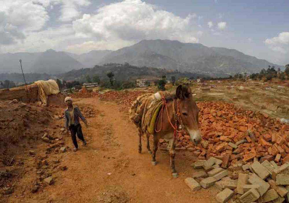 The Mountain Partnership in Nepal. Image courtesy of The Donkey Sanctuary.