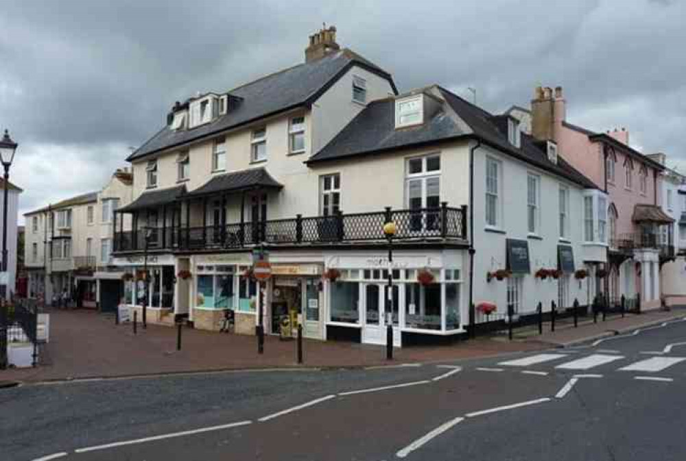 Sidmouth cafés near The Esplanade