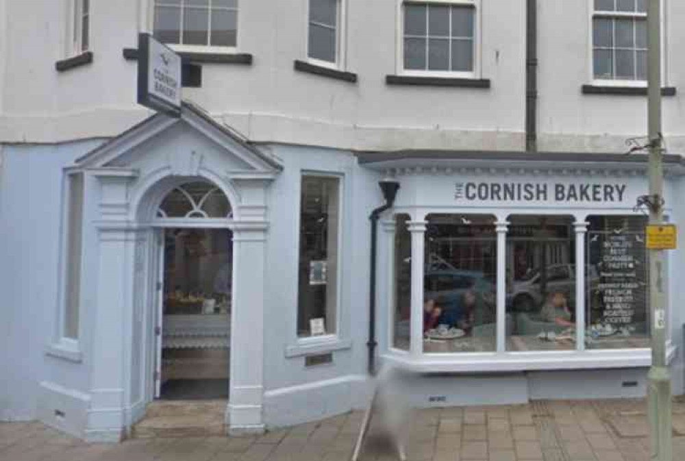 The Cornish Bakery in Sidmouth