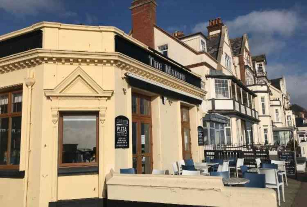 The Marine on The Esplanade, Sidmouth