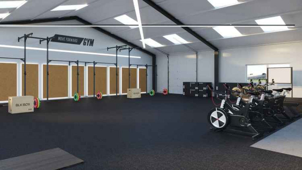 CGI images of the new gym. Pictures courtesy of Move Forward Gym.