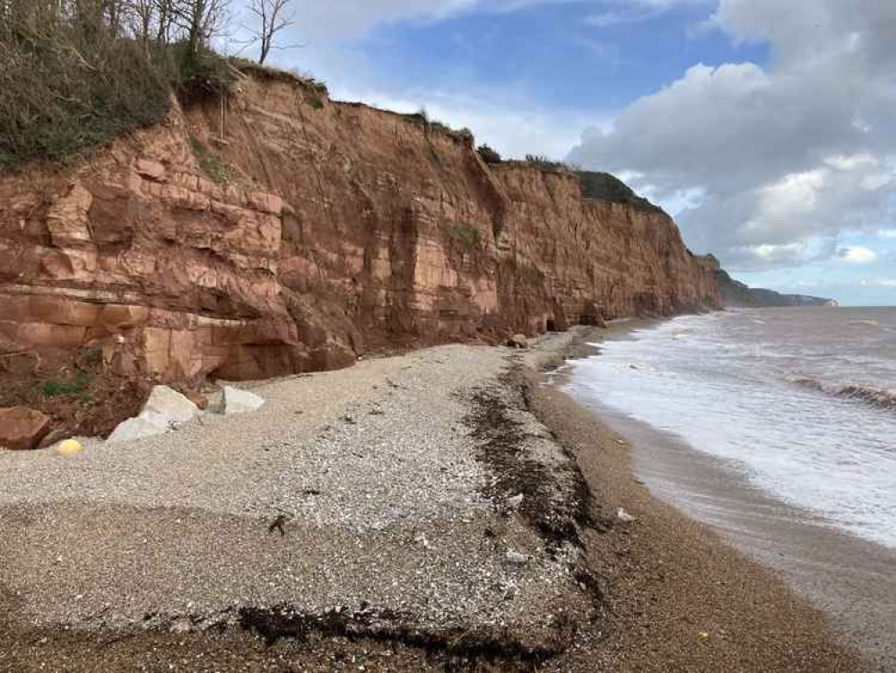 Sidmouth East Beach. Credit: Beth Sharp