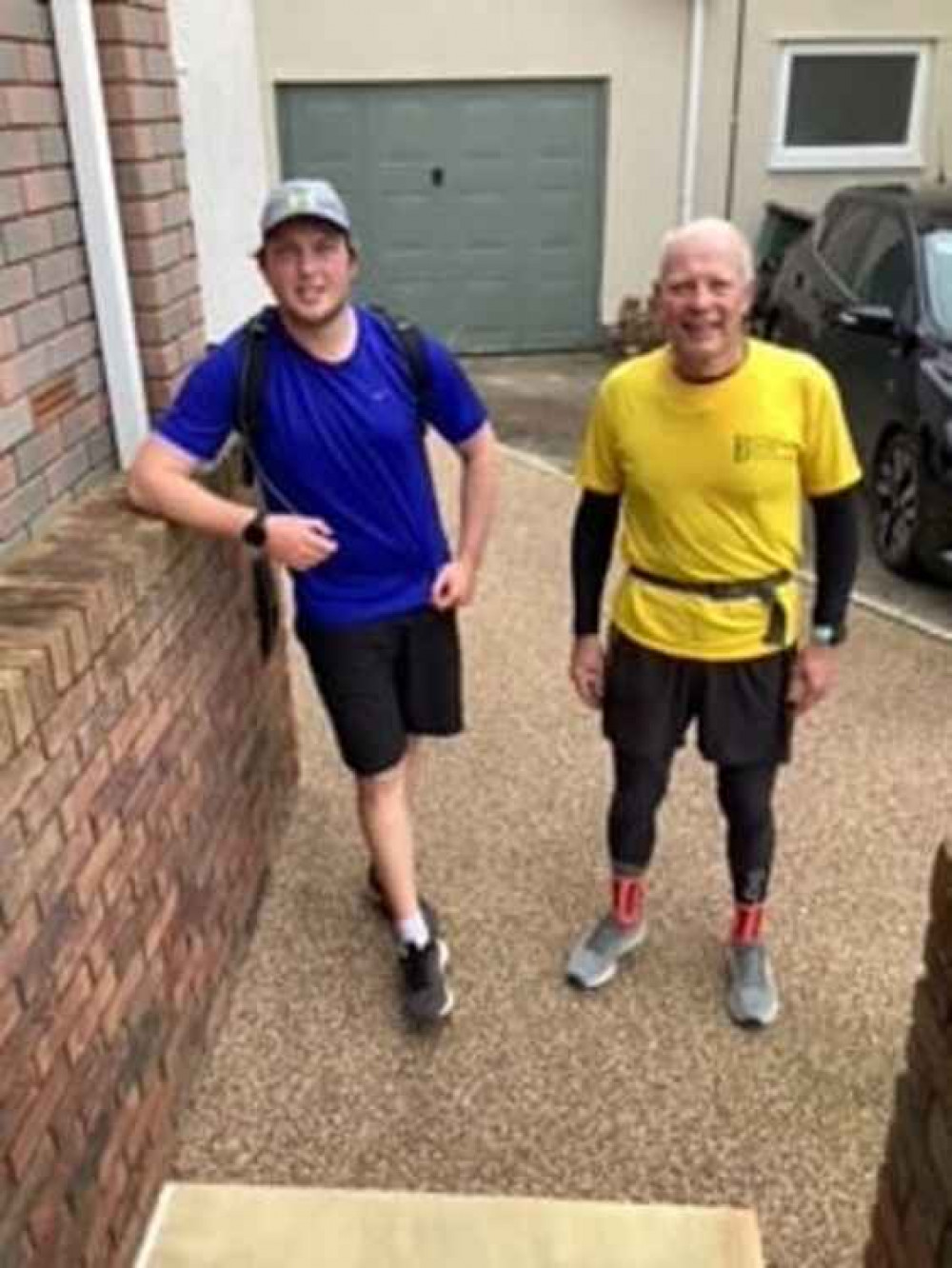 Half marathon achieved for Kyle and Terry