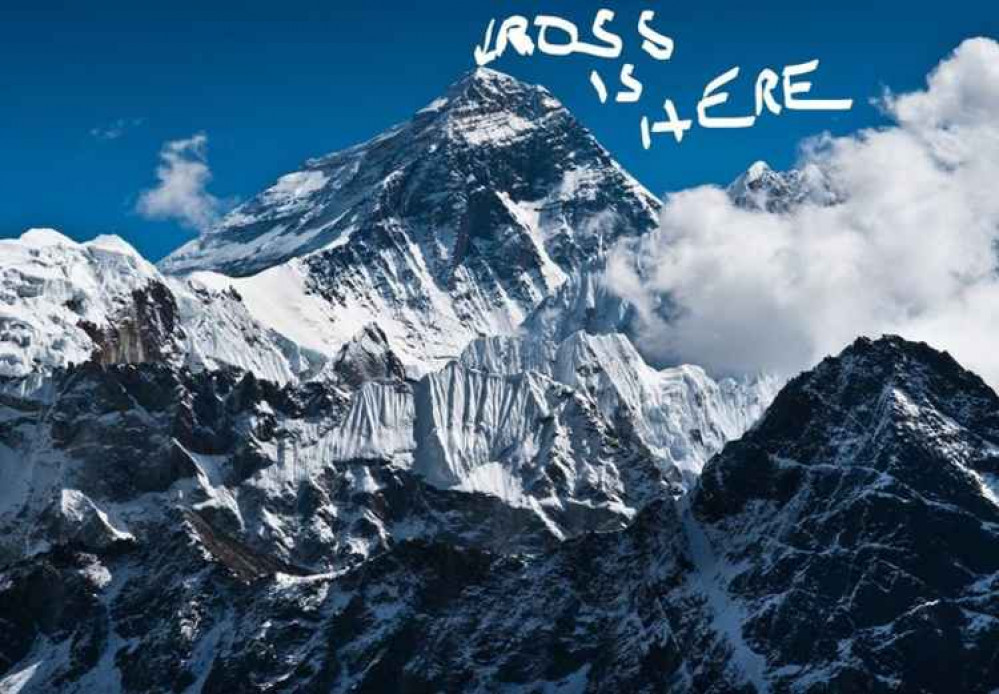 Ross Walton scaled Everest and beyond!