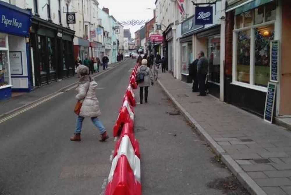 Sidmouth town centre