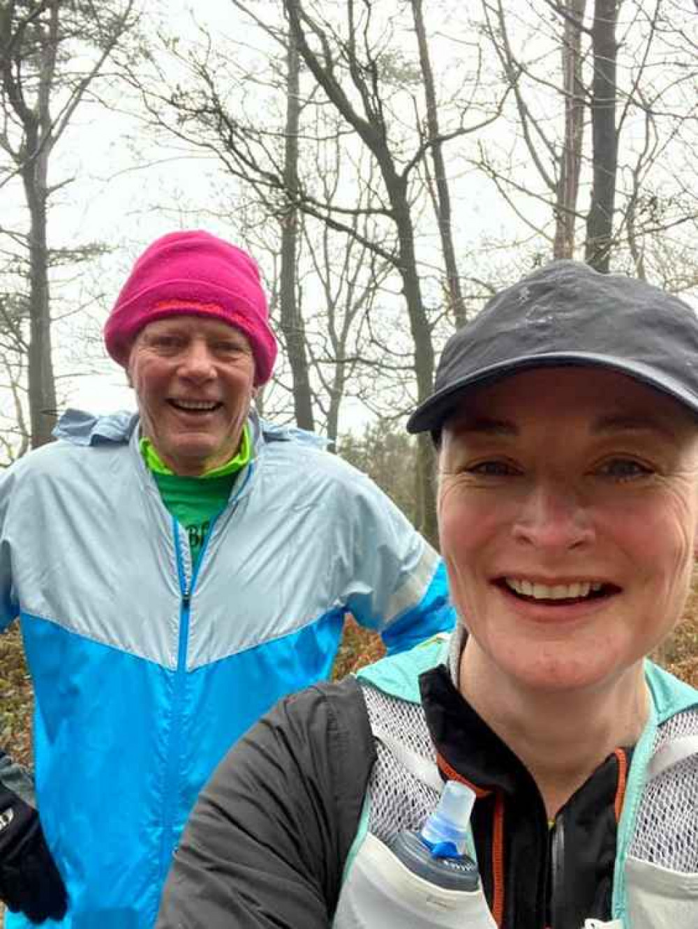 Sarah Burston and Terry Bewes mapping the way