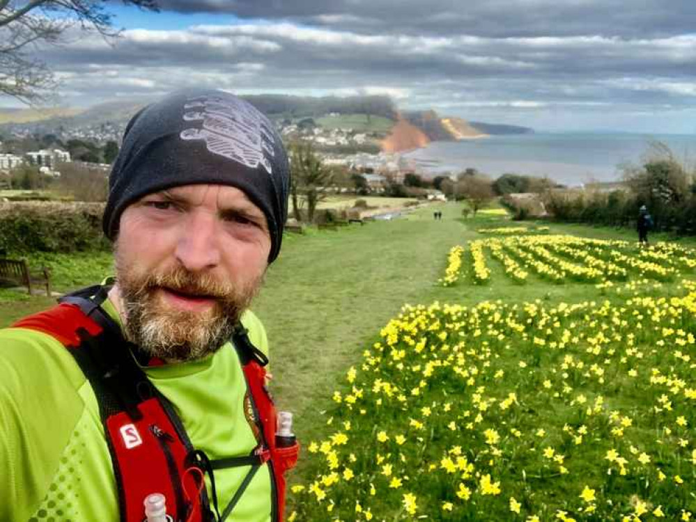 Ross Walton on his 15-mile daffodil run!