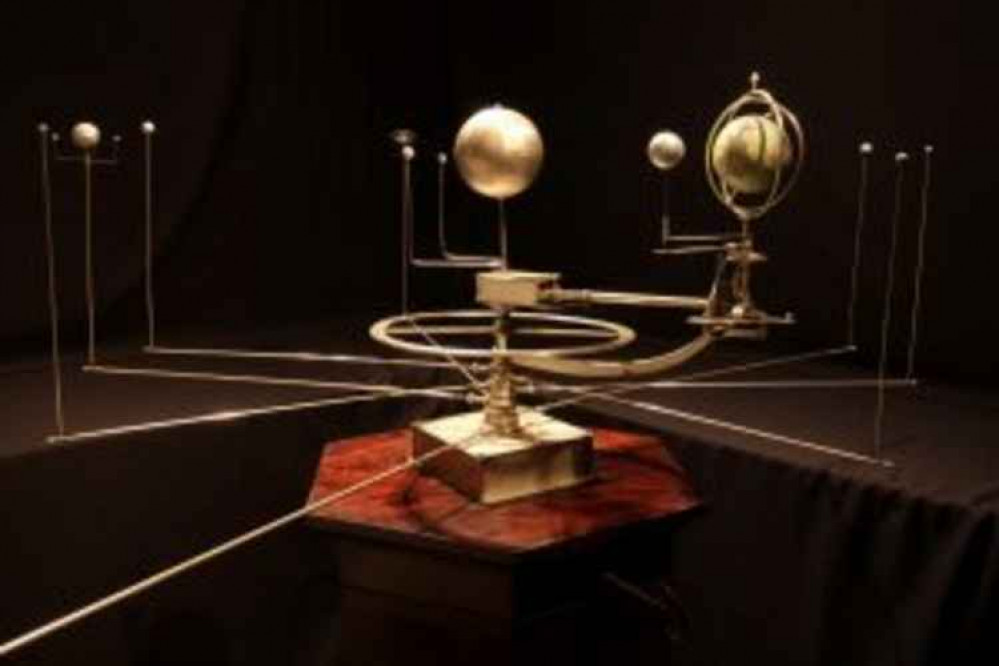 The Orrery - a working clockwork model of the solar system