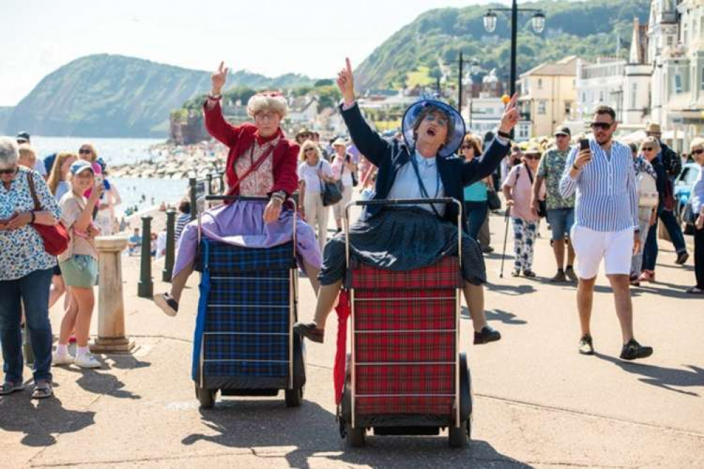 Granny Turismo on the seafront. Photo by Kyle Baker Photography & Videography