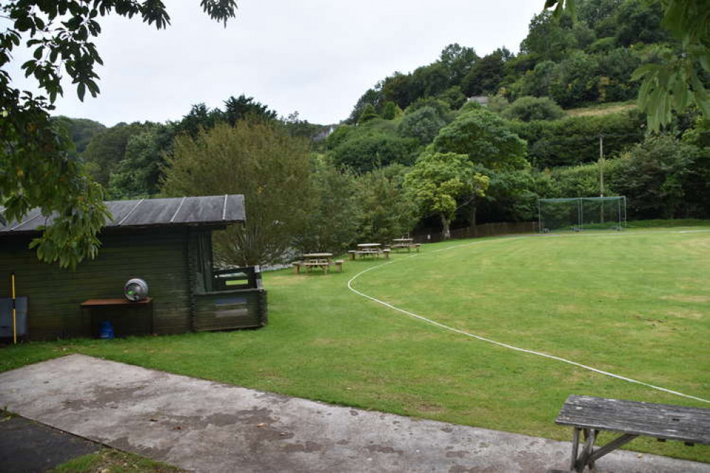 Branscombe Cricket Club pavilion and nets