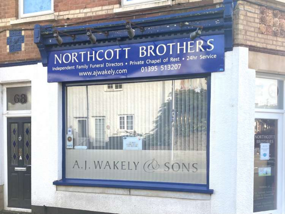 Northcott Brothers on Temple Street, Sidmouth