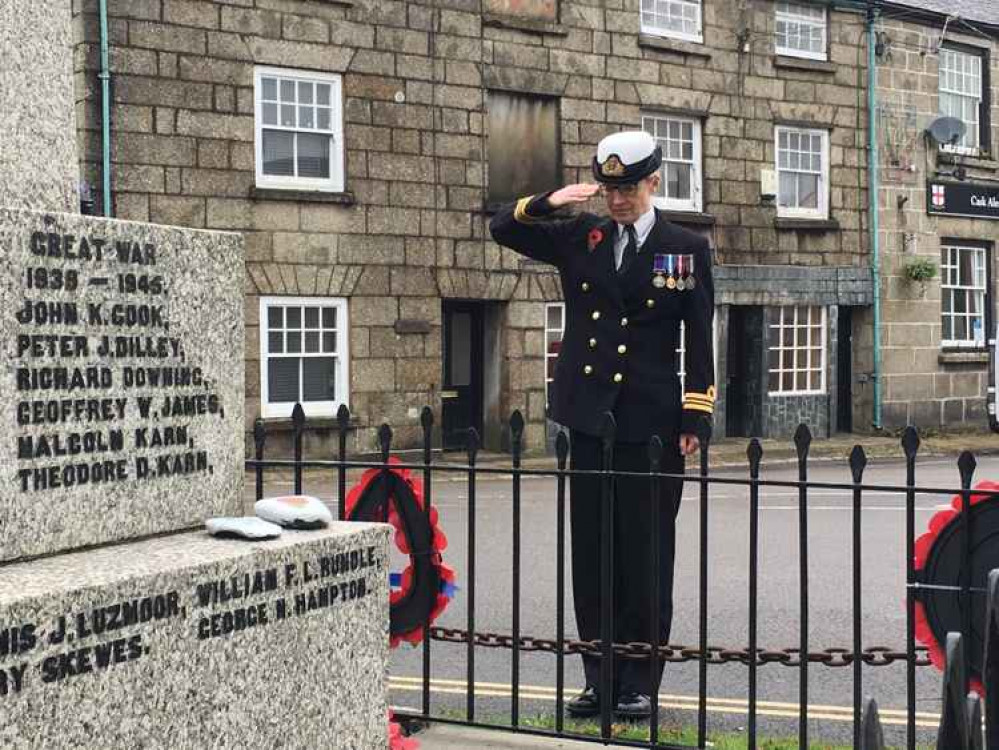 Lt Cdr Wendy Wheatley at Praze An Beeble.