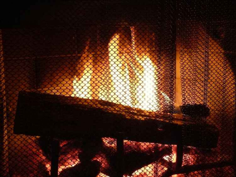 Fireplace. File pic.