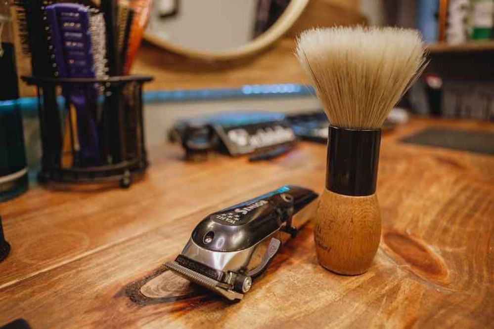 A barber shop has been fined for cutting hair during lockdown. A barber shop has been fined for cutting hair during lockdown.
