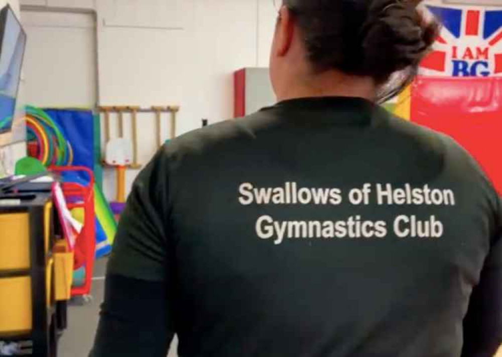 Swallows Helston Gymnastics Club.