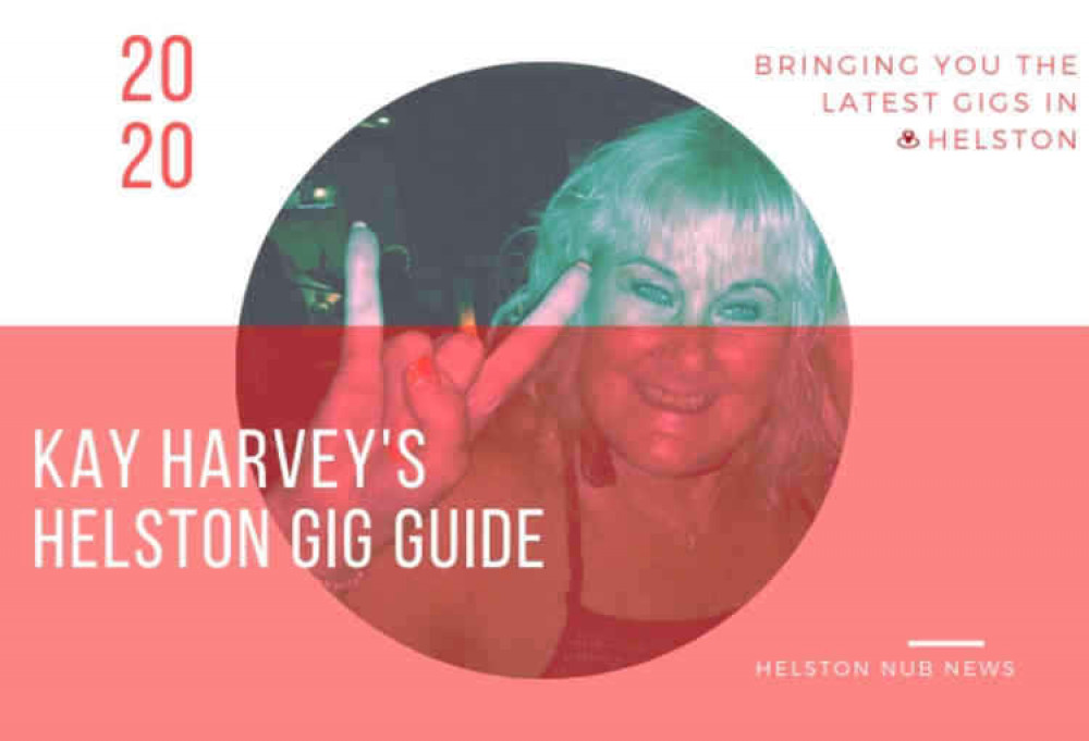 Kay Harvey's gig guide.