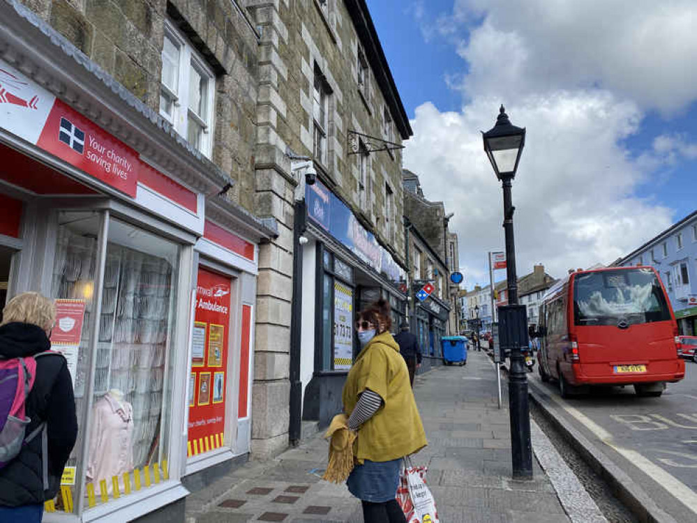 The Cornwall Air Ambulance charity shop reopened today.