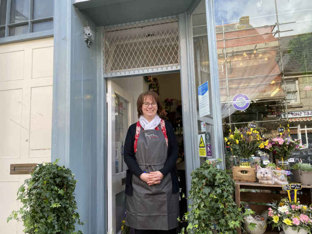 Sweet Pea Floral Studio's Lin Turner.