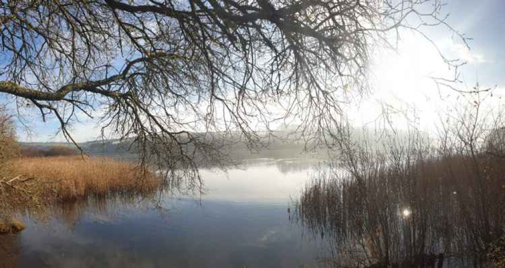 The runner up in the 16+ category is George Naish with his photograph of Helston Lake.