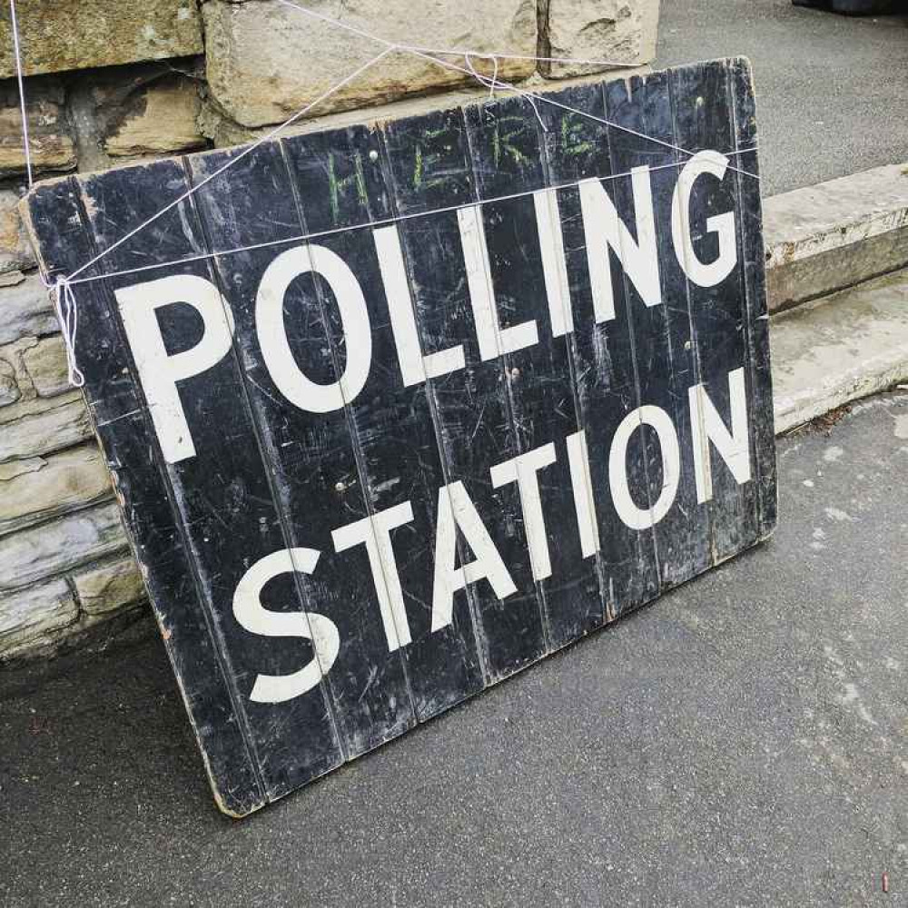 Polling station.