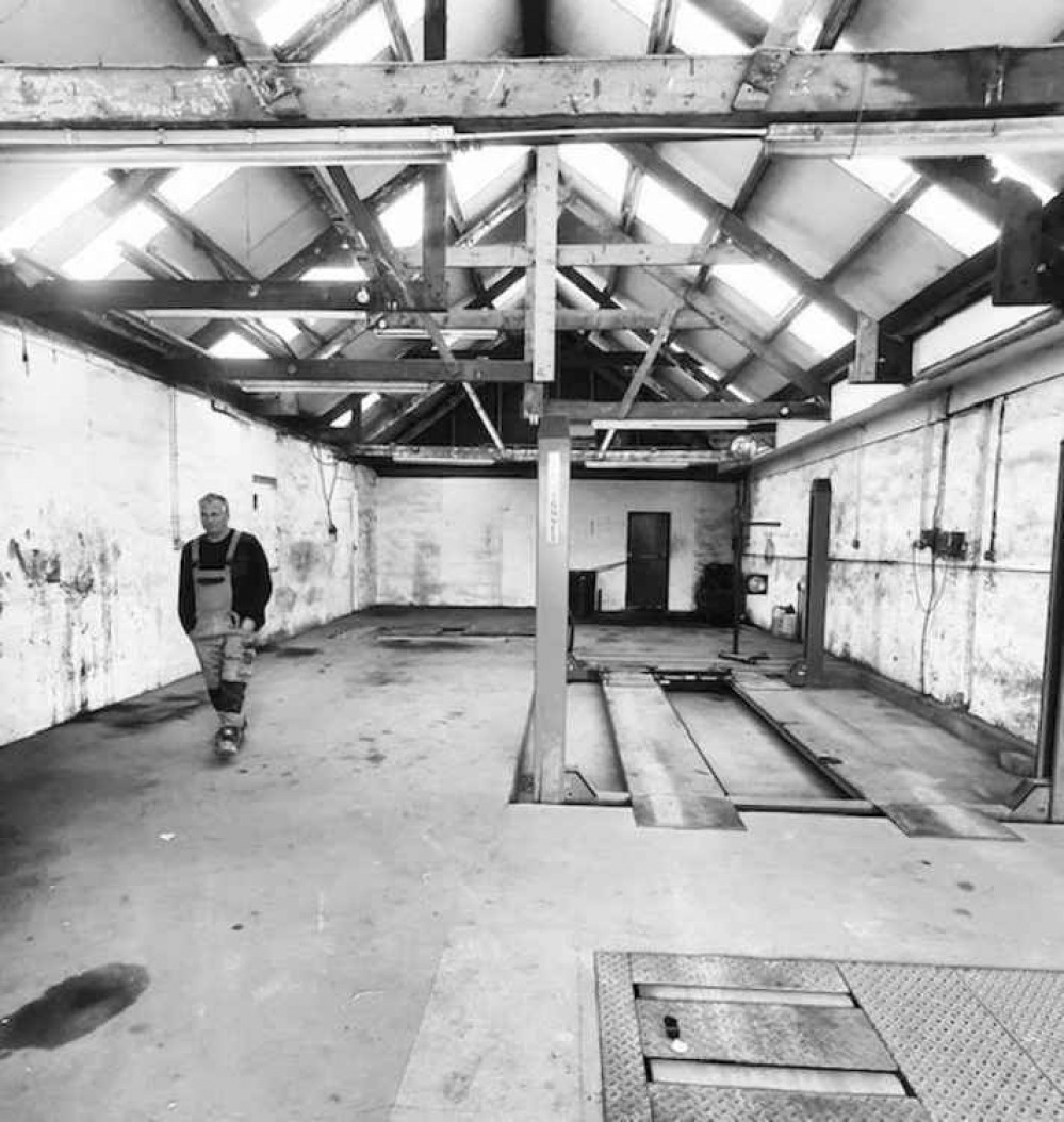 Work going on in the new brewery shared in May. Photo taken by Kelvin Blatt. Work going on in the new brewery shared in May. Photo taken by Kelvin Blatt.