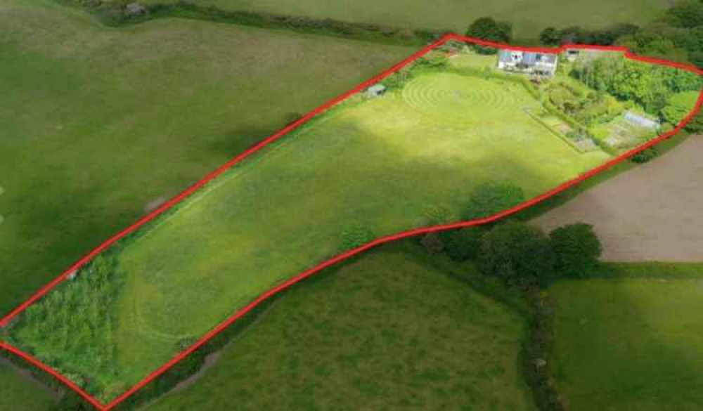 Over 3 acres of land. Over 3 acres of land.