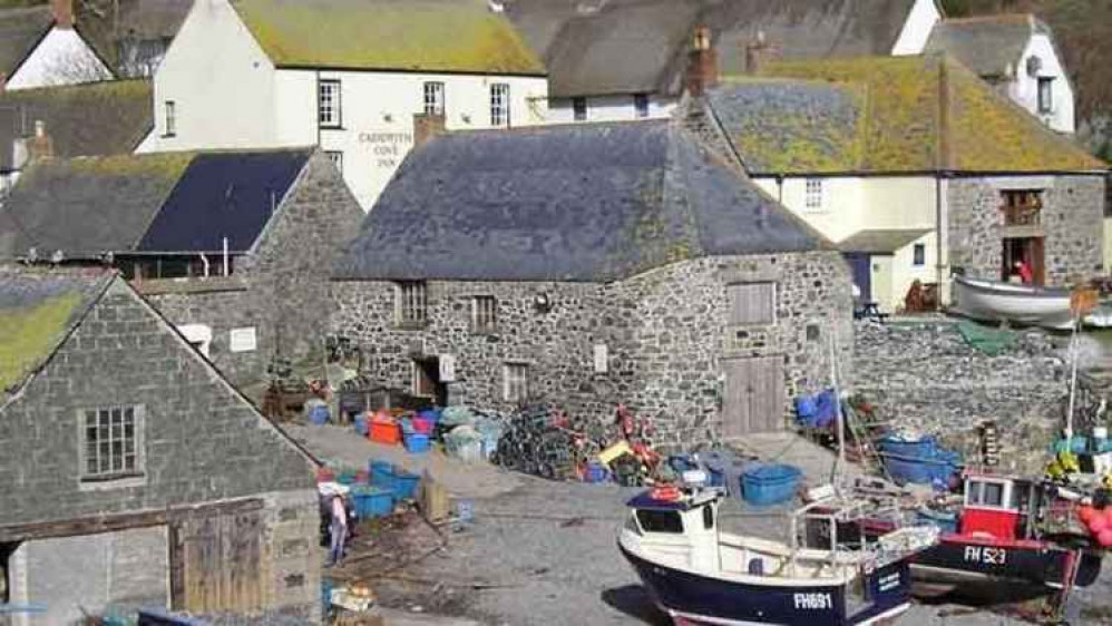 Cadgwith, where Tommy works and grew up. Cadgwith, where Tommy works and grew up.