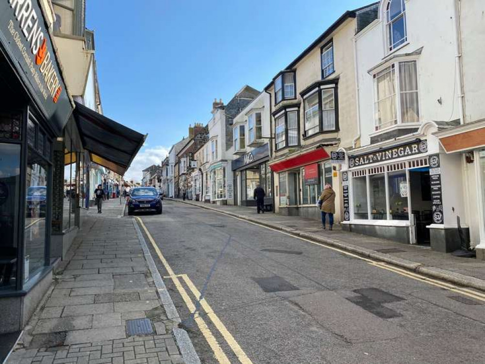 Meneage Street, Helston. Meneage Street, Helston.