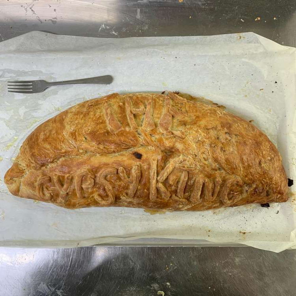 The Gypsy King pasty. Photo shared by Ann's Pasties. The Gypsy King pasty. Photo shared by Ann's Pasties.