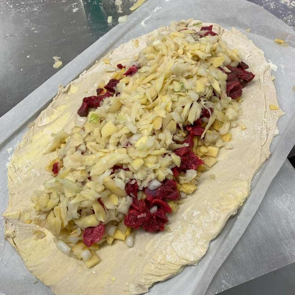 The Gypsy King pasty. Photo shared by Ann's Pasties. The Gypsy King pasty. Photo shared by Ann's Pasties.
