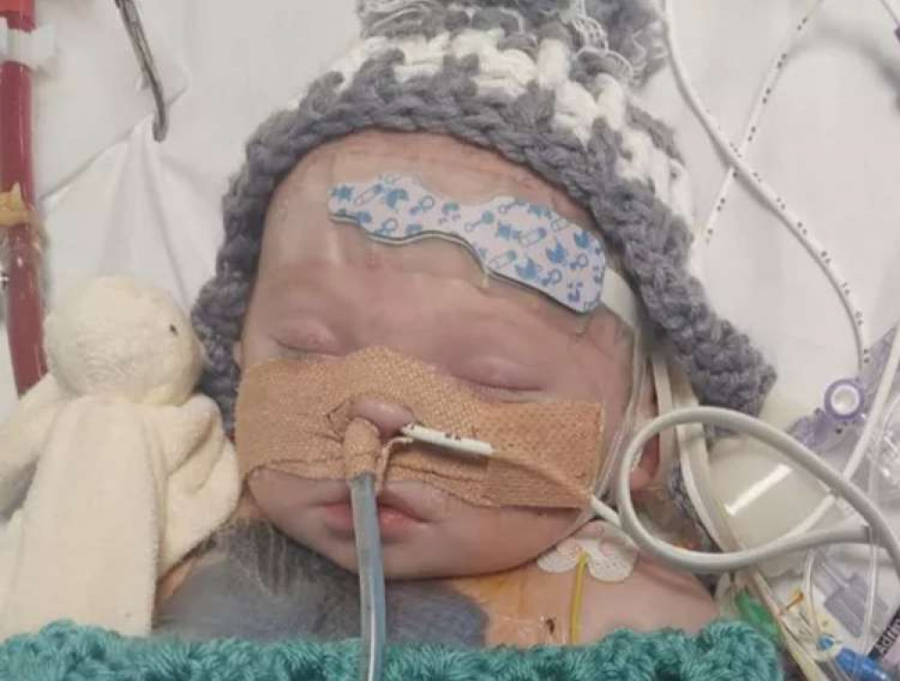 A fundraiser has been set up for a Helston family and their baby boy Jaxon.