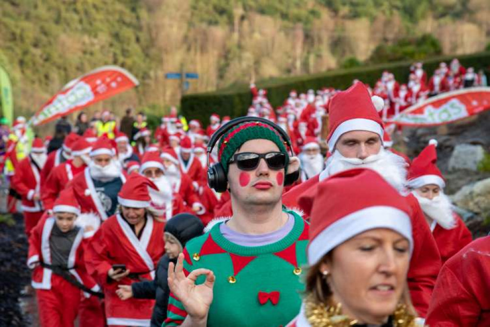 Any festive dress goes at this years Santas on the Run Goes Freestyle at Eden