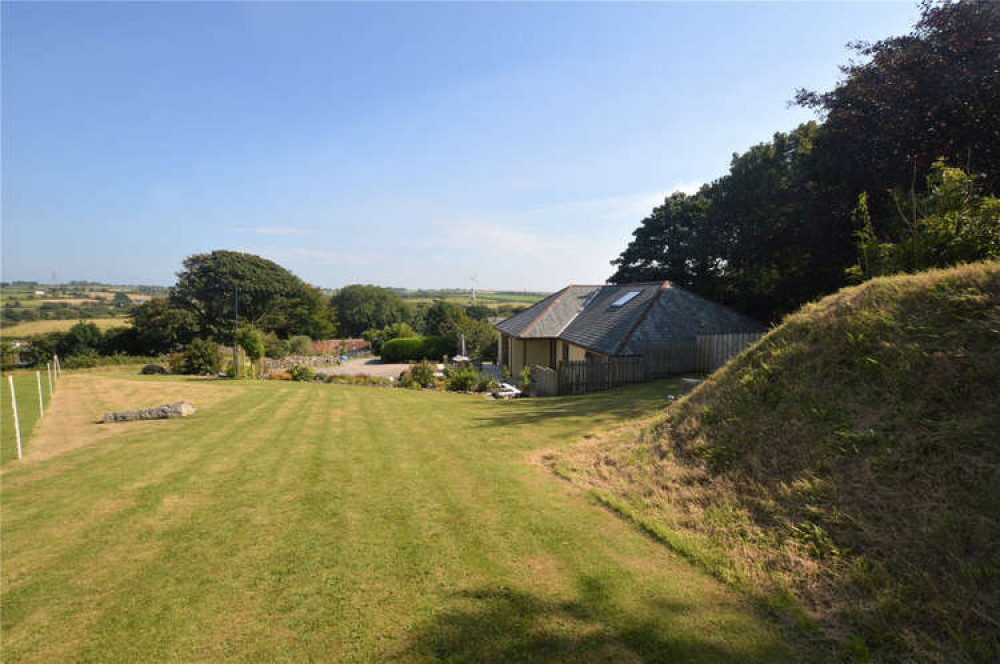 Garden area. Taken by Bradleys Helston.