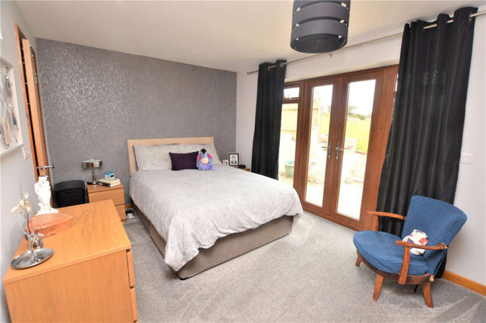 One of the bedrooms. Taken by Bradleys Helston.