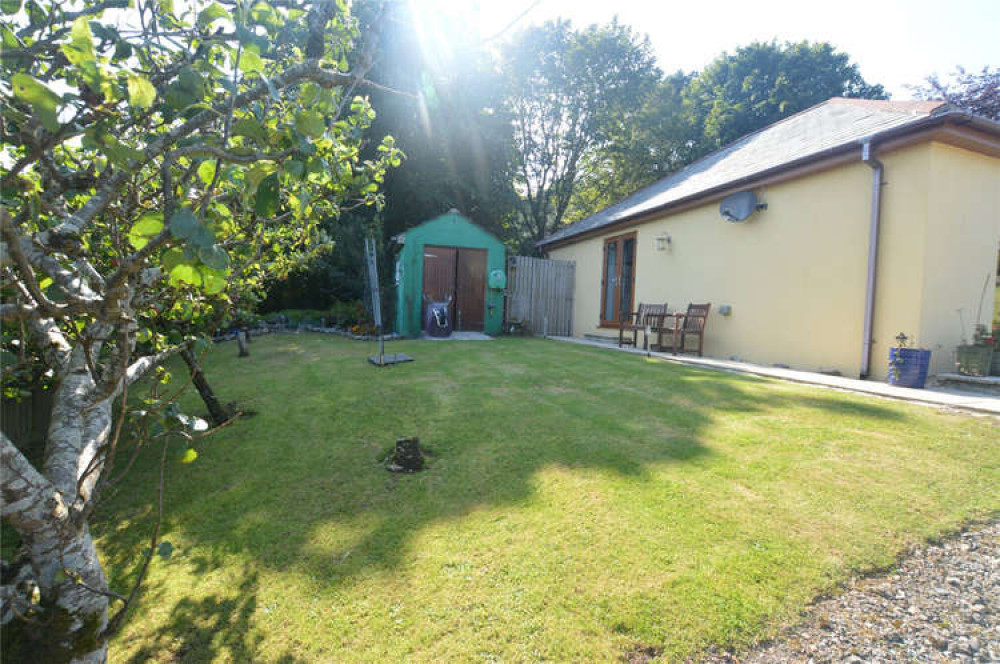 Garden area. Taken by Bradleys Helston.