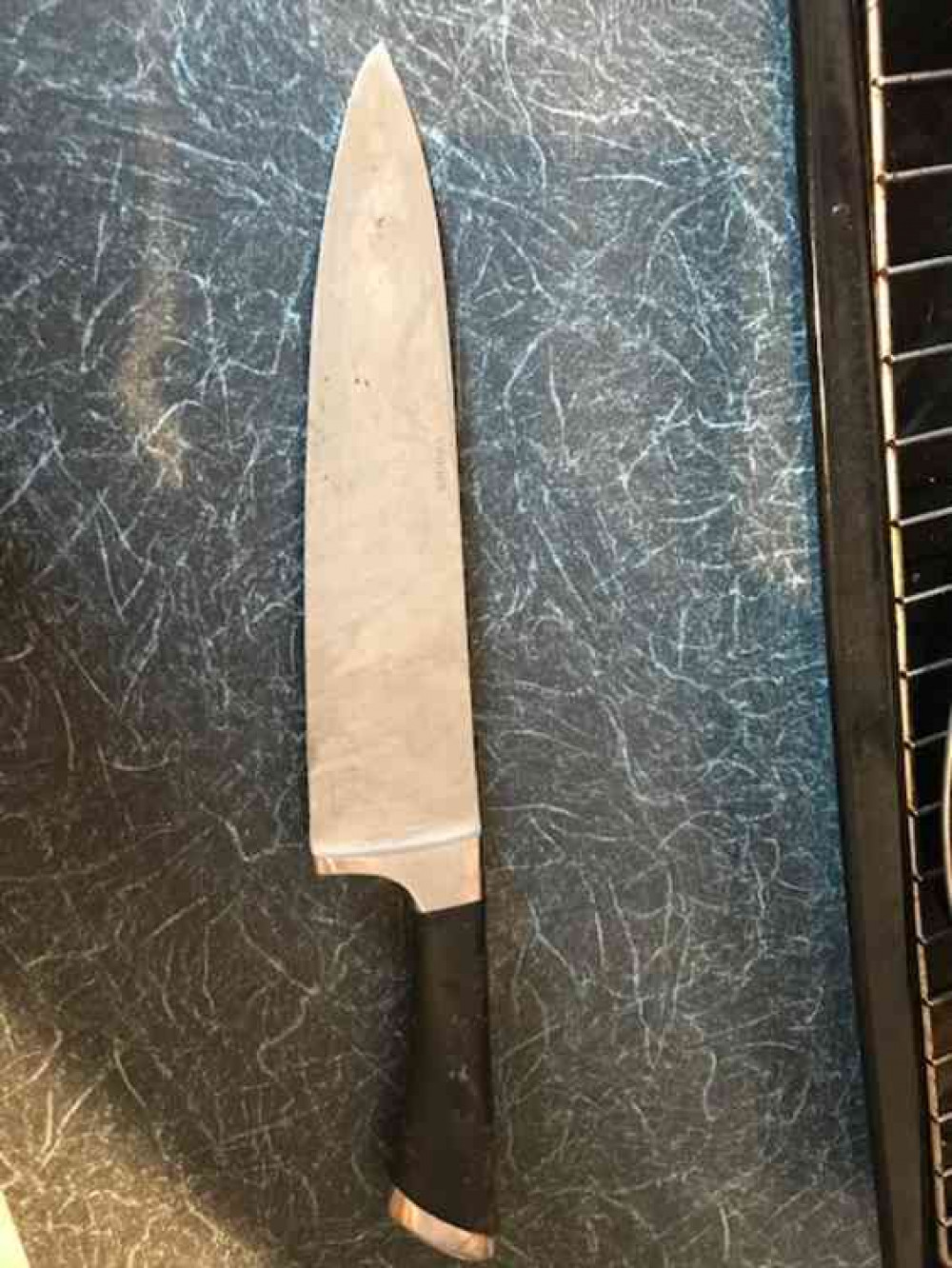 The knife in Shepton Mallet The knife in Shepton Mallet